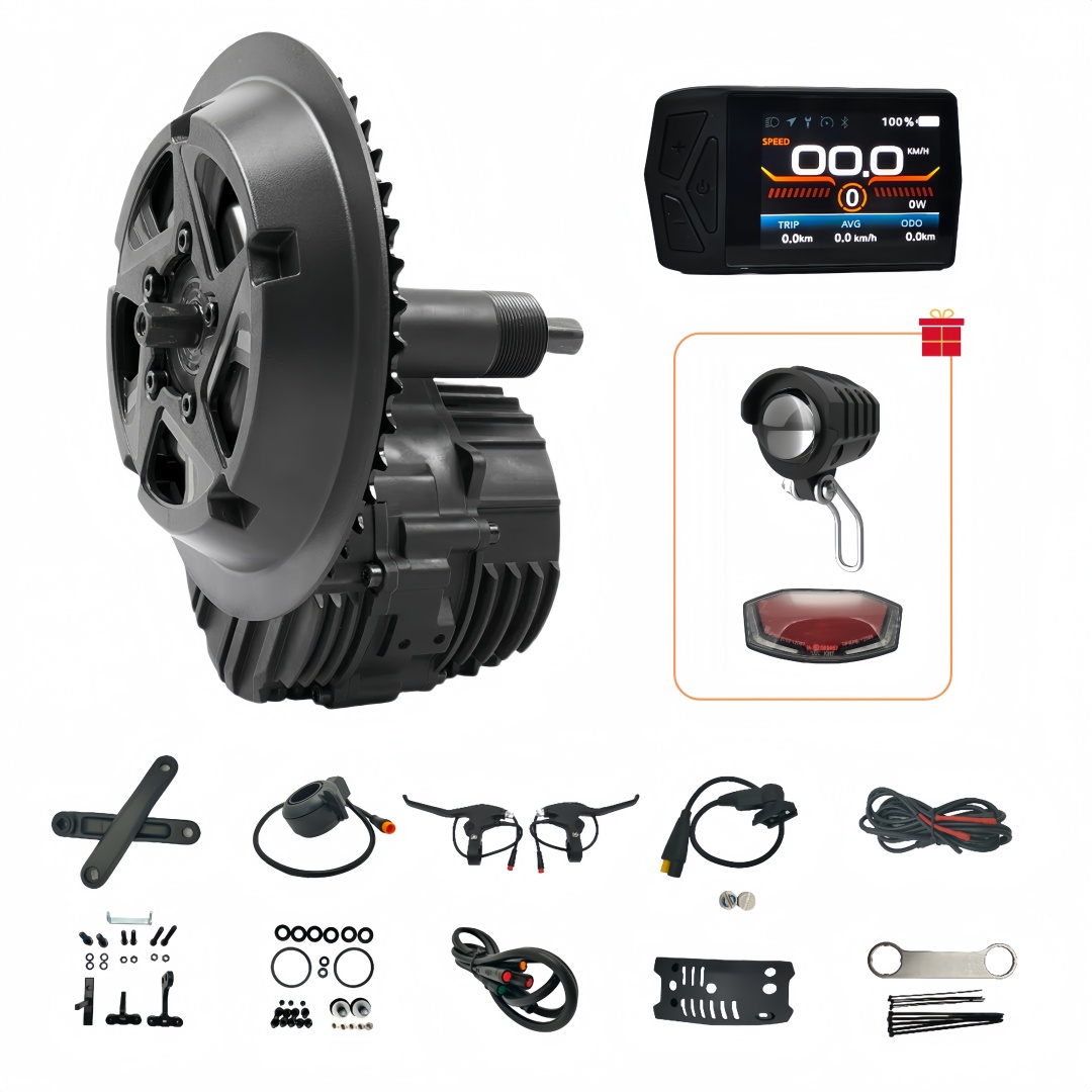Zestawy do konwersji rowerów e – Mid Drive Conversion Kit 1000W recenzja i cena