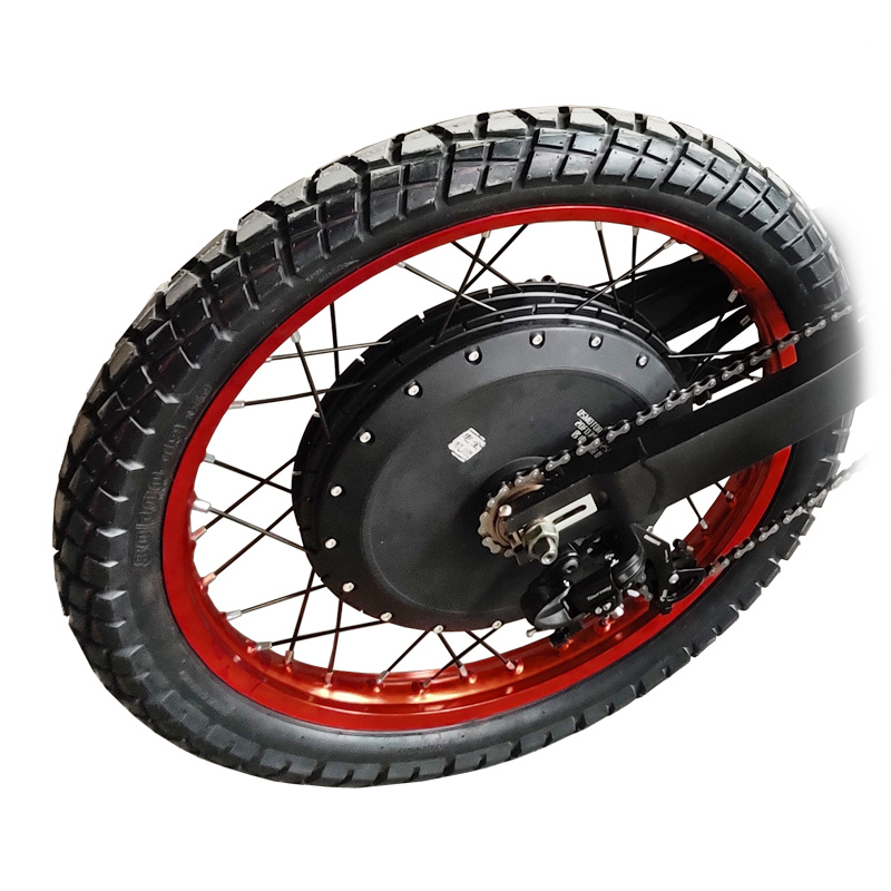 Zestaw do konwersji motocykla  – 12000W Electric Motorcycle Hub Motor recenzja i cena
